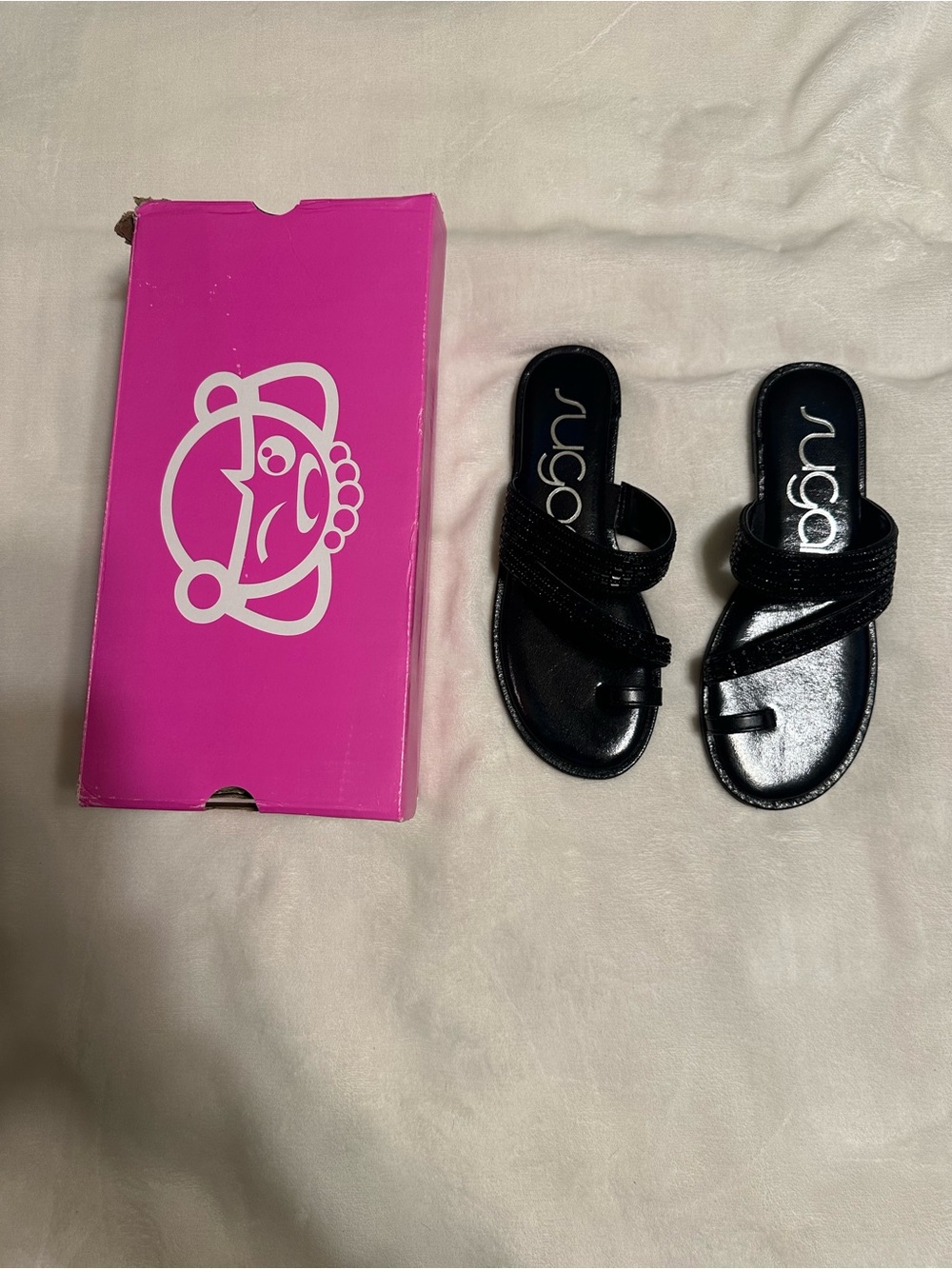 Sugar sandals size 6.5 NIB